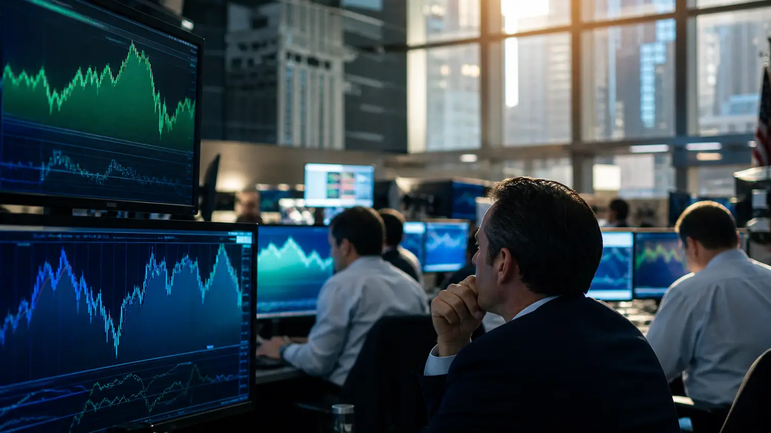 S&P 500 Nears Record as Wall Street Watches Services Data and Treasury Yields