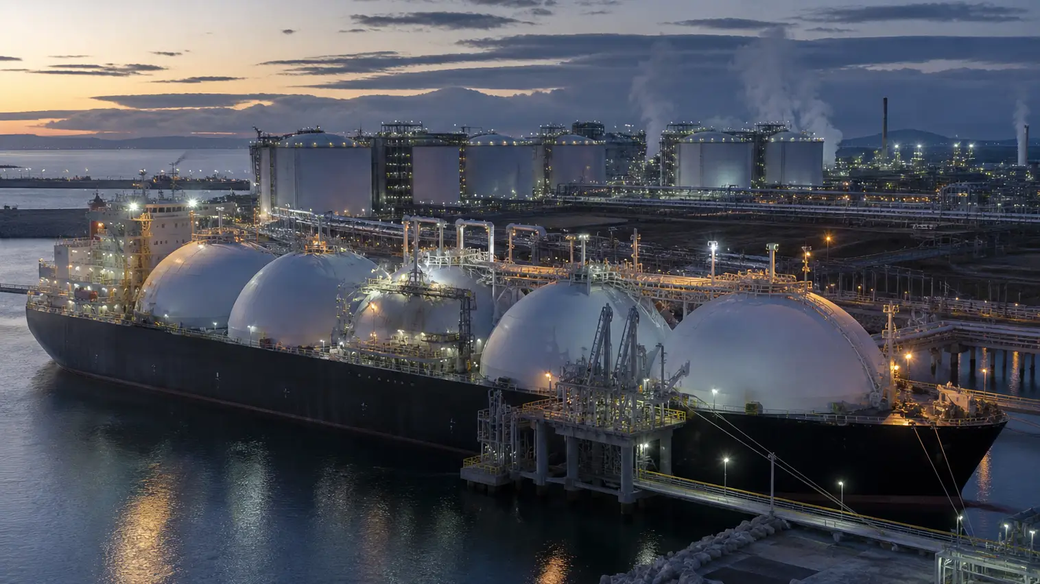 LNG Fuel Market Cools as Winter Energy Risk Keeps Buyers on Alert