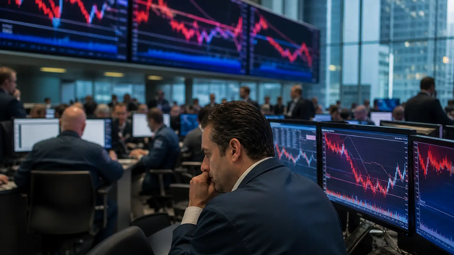 Dow Jones Falls as Federal Reserve Rate Fears Hit Index Market After Hot Inflation Data