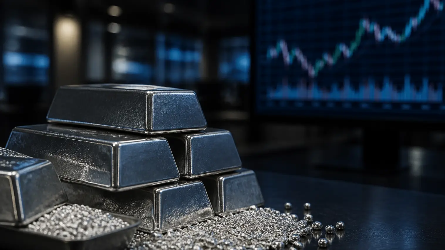 Silver Metals Market Slips as US Dollar and Treasury Yields Revive Federal Reserve Risk