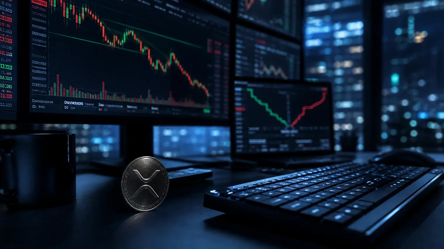 Ripple XRP Crypto Market Breaks Below $1.30 as Futures Longs Retreat