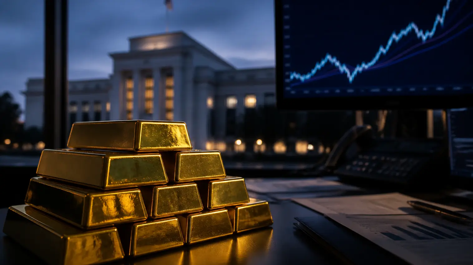 Gold Metals Market Holds Near $4,030 as ETF Demand Buffers Federal Reserve and US Dollar Pressure