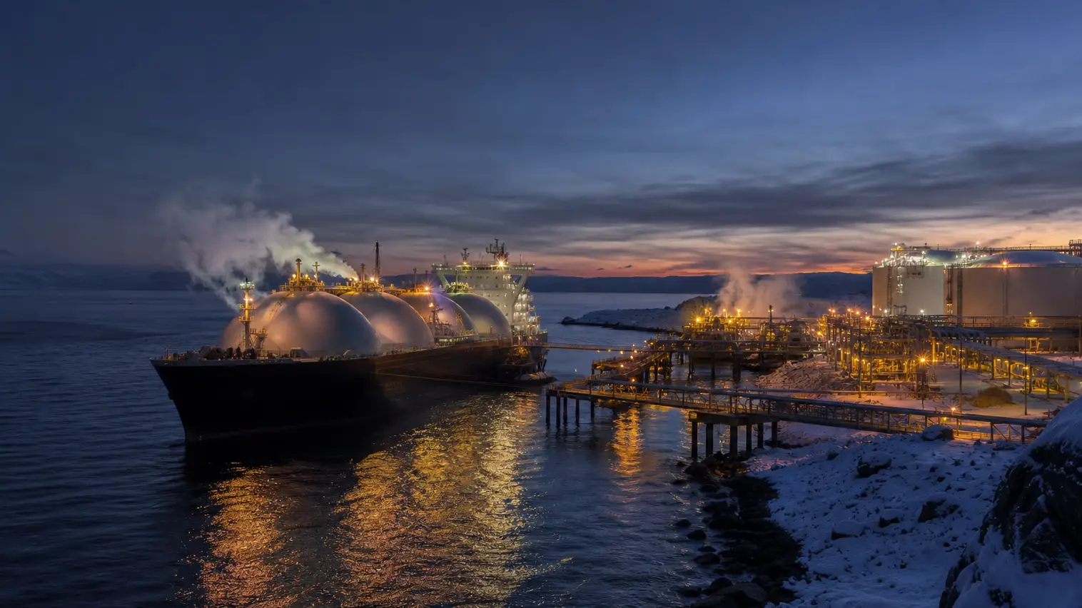 LNG Energy Market Holds Near Four-Year High as Hormuz Risk and Asia Gas Buying Collide