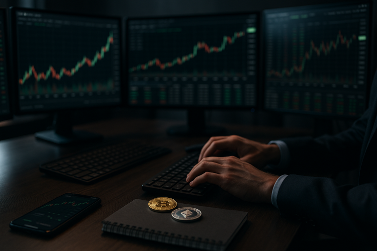 Bitcoin and Ethereum ETFs Show Split Signals as Retail Crypto Trading Cools