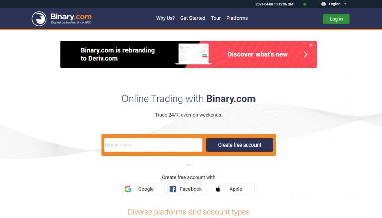 Binary.com (binary options broker)