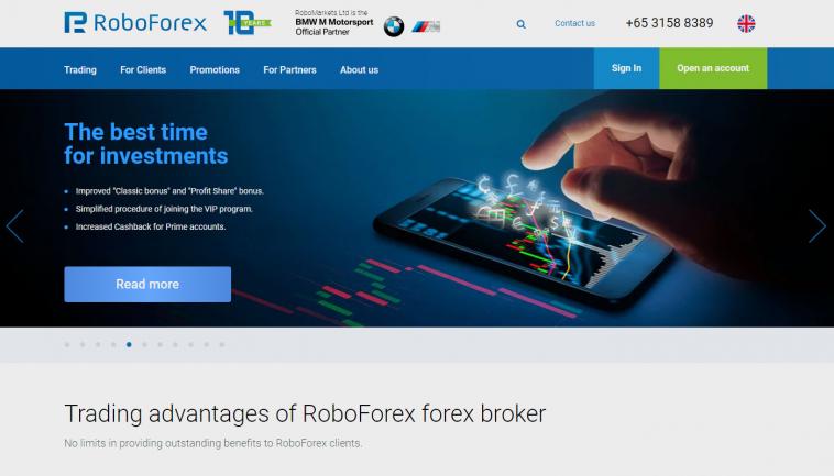 RoboForex (ECN forex broker)